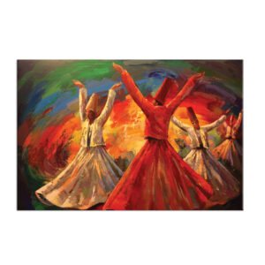 Sufi Whirling Dervish Painting