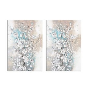Abstract paintings set