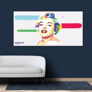 Painting Marilyn Monroe