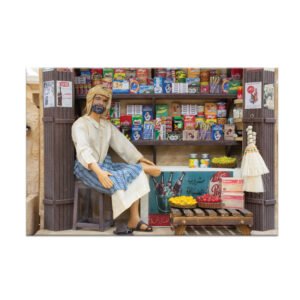 Painting Kuwait old grocery store