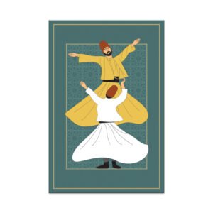 Painting Sufi Whirling Dervish