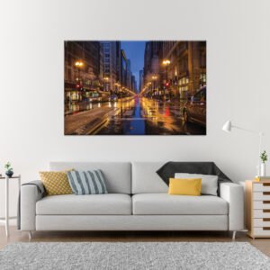 Painting Chicago city