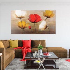 Flowers Painting Abstract