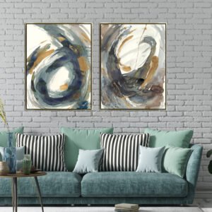 Abstract painting set