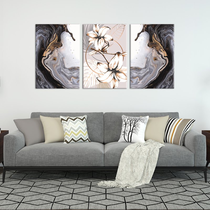 wanasah design - Set of 3 paintings wanasah design - Set of 3 paintings