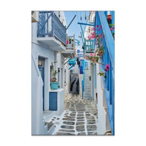 Painting of Mykonos Grecia