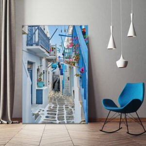 Painting of Mykonos Grecia