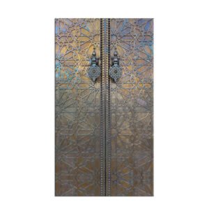 Vintage door painting
