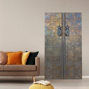 Vintage door painting