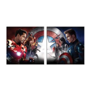 Captain america civil war painting set