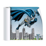 Batman sticker with the background of Kuwait City