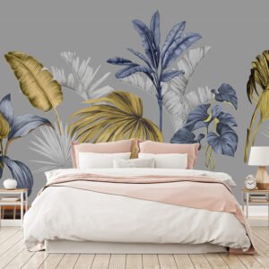 Leaves sticker in different shapes