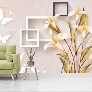 Flowers branch sticker