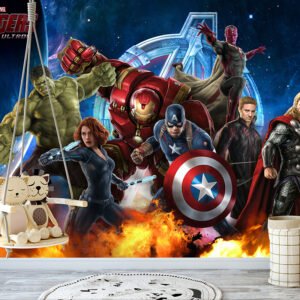 Stickers for kid's rooms avengers