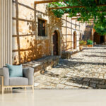 Wall sticker for arkadi Monastery situated at the southeast of Rethymnon,Greece