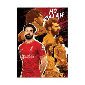 Mohammed Salah painting