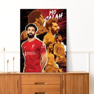 Mohammed Salah painting