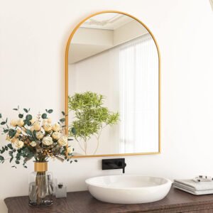 wanasah design-Mirrors with black golden frame