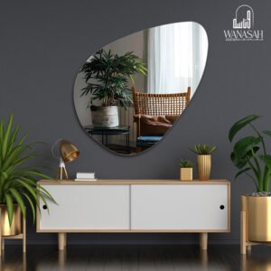 Mirror with a modern design - wanasah design