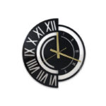 Metal wall clock